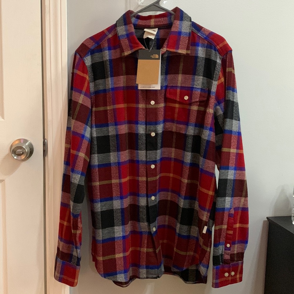 Men’s North Face Flannel